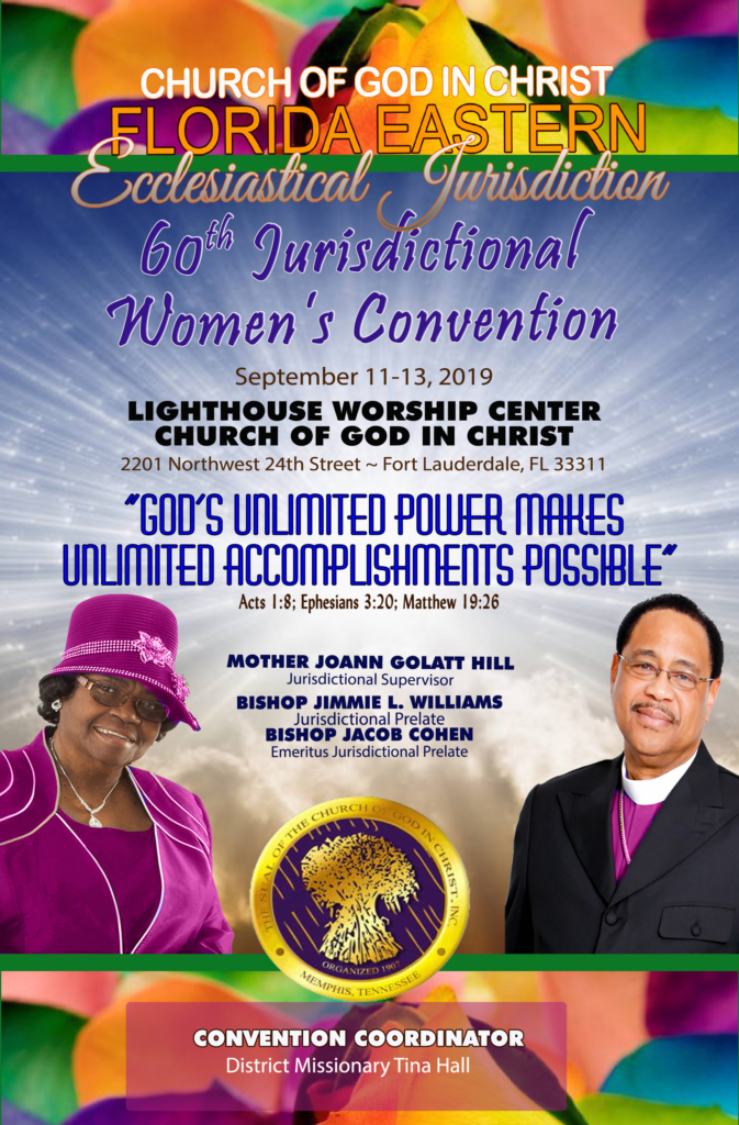 2019 Women’s Convention Florida Eastern Jurisdiction COGIC